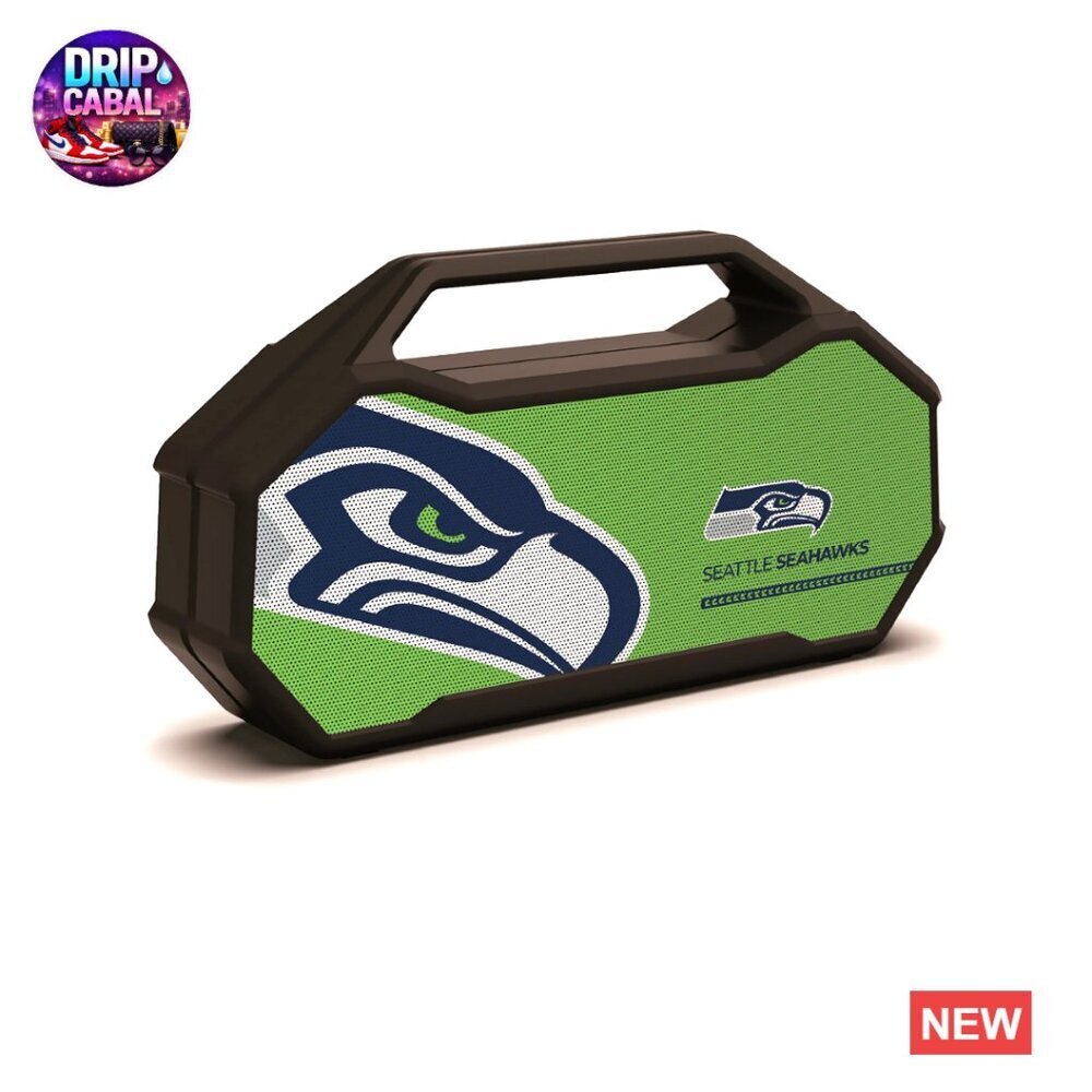 NFL Team Bluetooth Speaker Portable Wireless Tailgate Party Premium Sound